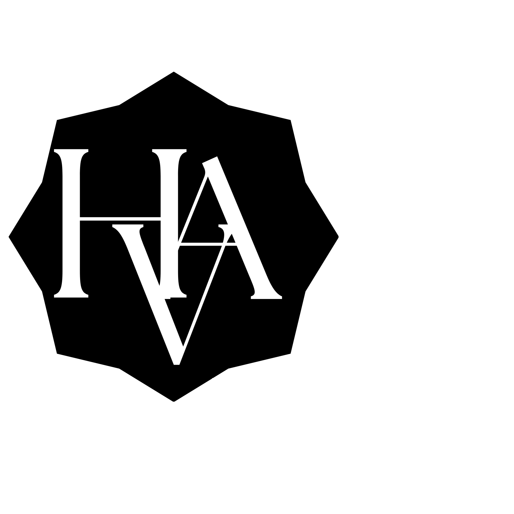 HVA Versatile logo white100x100trp